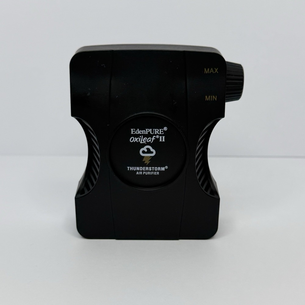 EdenPURE OxiLeaf II Thunderstorm Air Purifier Odor Remover Plug-In Tested Works